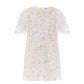 Peony Bouquet Sequin Cape Kids Dress