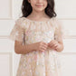 Peony Bouquet Sequin Kids Dress