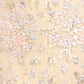 Peony Bouquet Sequin V-Neck Cape Gown
