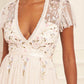 Petunia Cap Sleeve Gown