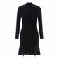 Phoebe Turtleneck Micro Mini Dress