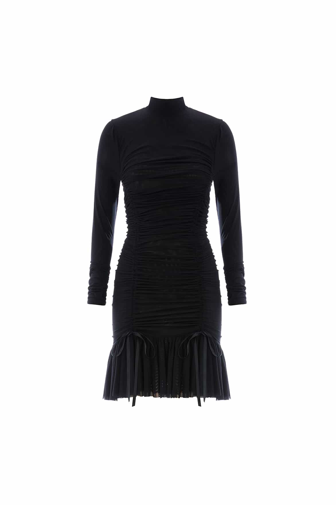 Phoebe Turtleneck Micro Mini Dress
