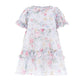 Pompadour Garden Chiffon Smocked Baby Dress