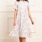Pompadour Garden Chiffon Lace Kids Dress