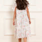 Pompadour Garden Chiffon Lace Kids Dress