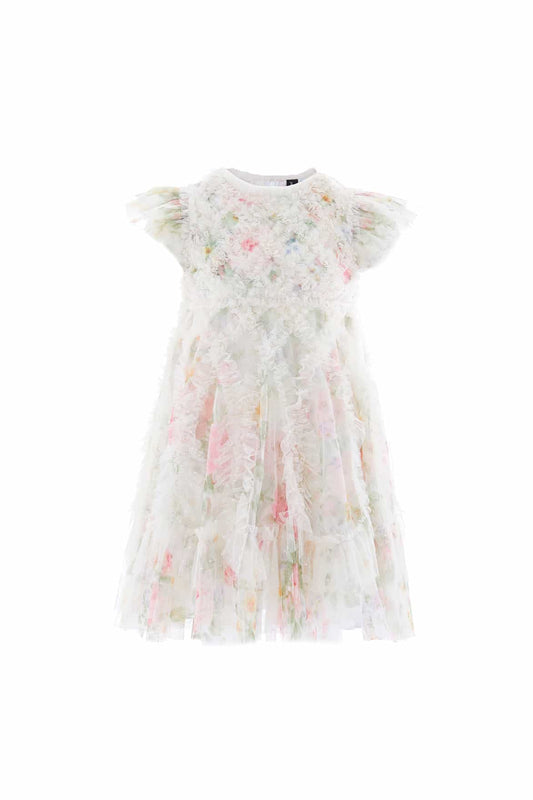 Pompadour Garden Rosella Kids Dress