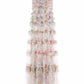 Pompadour Garden Round Neck Gown