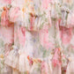 Pompadour Garden Round Neck Gown