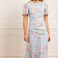 Pompadour Garden Sequin Gown