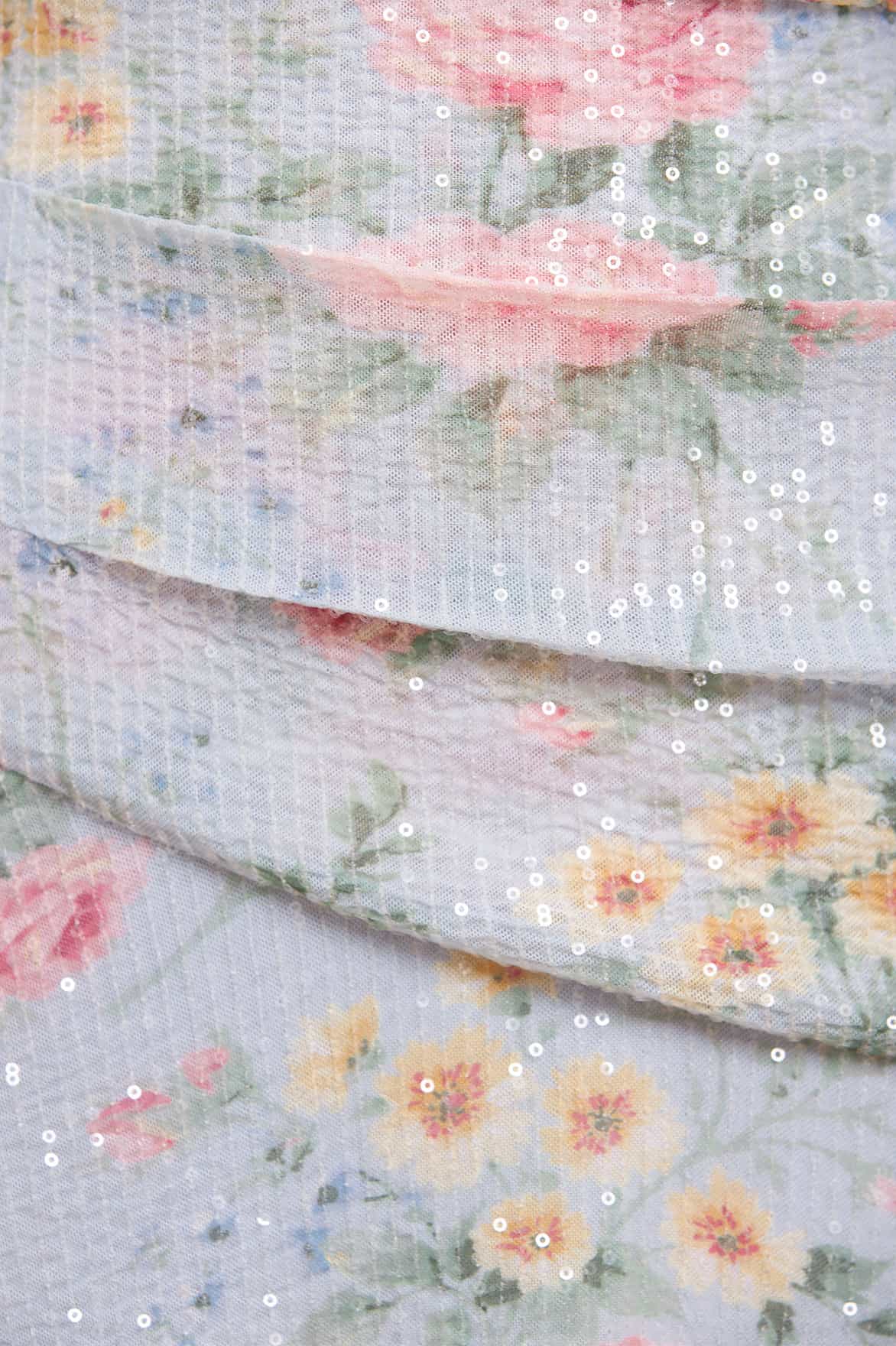 Pompadour Garden Sequin Gown
