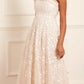 Posy Pirouette One-Shoulder Ankle Gown