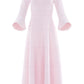 Pretty Pointelle Knit Ankle Gown