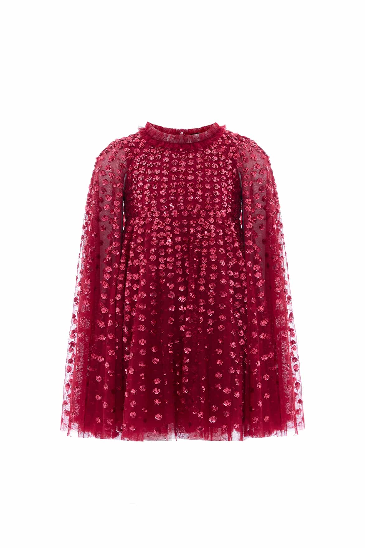 Raindrop Cape Kids Dress