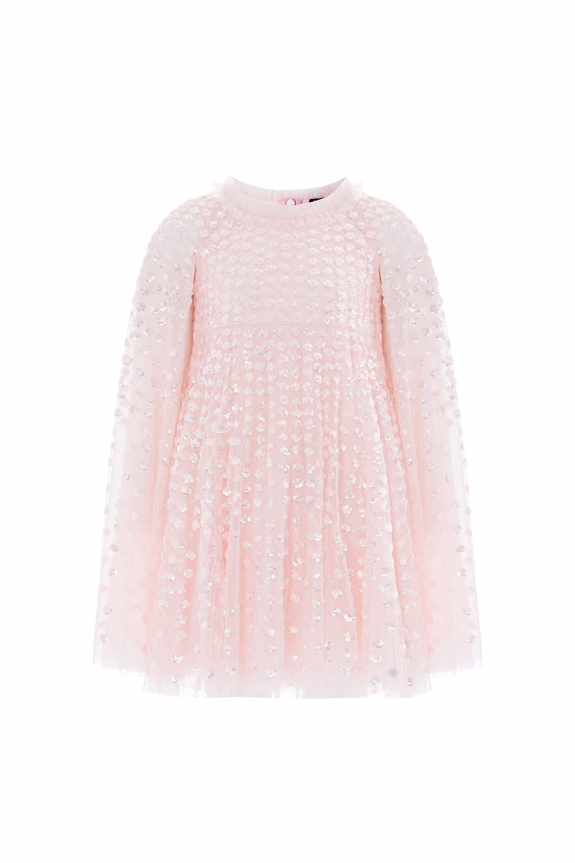 Raindrop Cape Kids Dress
