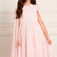 Raindrop Cape Kids Dress