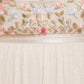 Ribbon Bouquet Bodice Ankle Gown