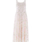 Ribbon Heart Scoop Neck Ballerina Dress