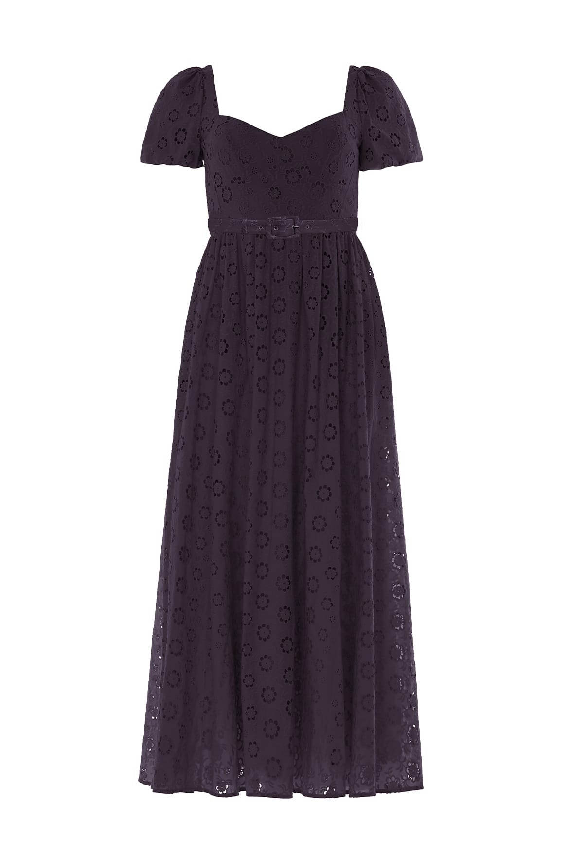 Romilly Cotton Broderie Ankle Gown