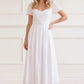 Romilly Cotton Broderie Ankle Gown