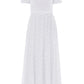 Romilly Cotton Broderie Ankle Gown