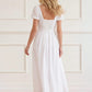 Romilly Cotton Broderie Ankle Gown