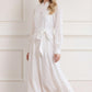 Romilly Cotton Broderie Long Sleeve Shirt Dress