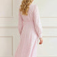 Romilly Cotton Broderie Long Sleeve Shirt Dress
