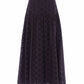 Romilly Cotton Broderie Ankle Skirt