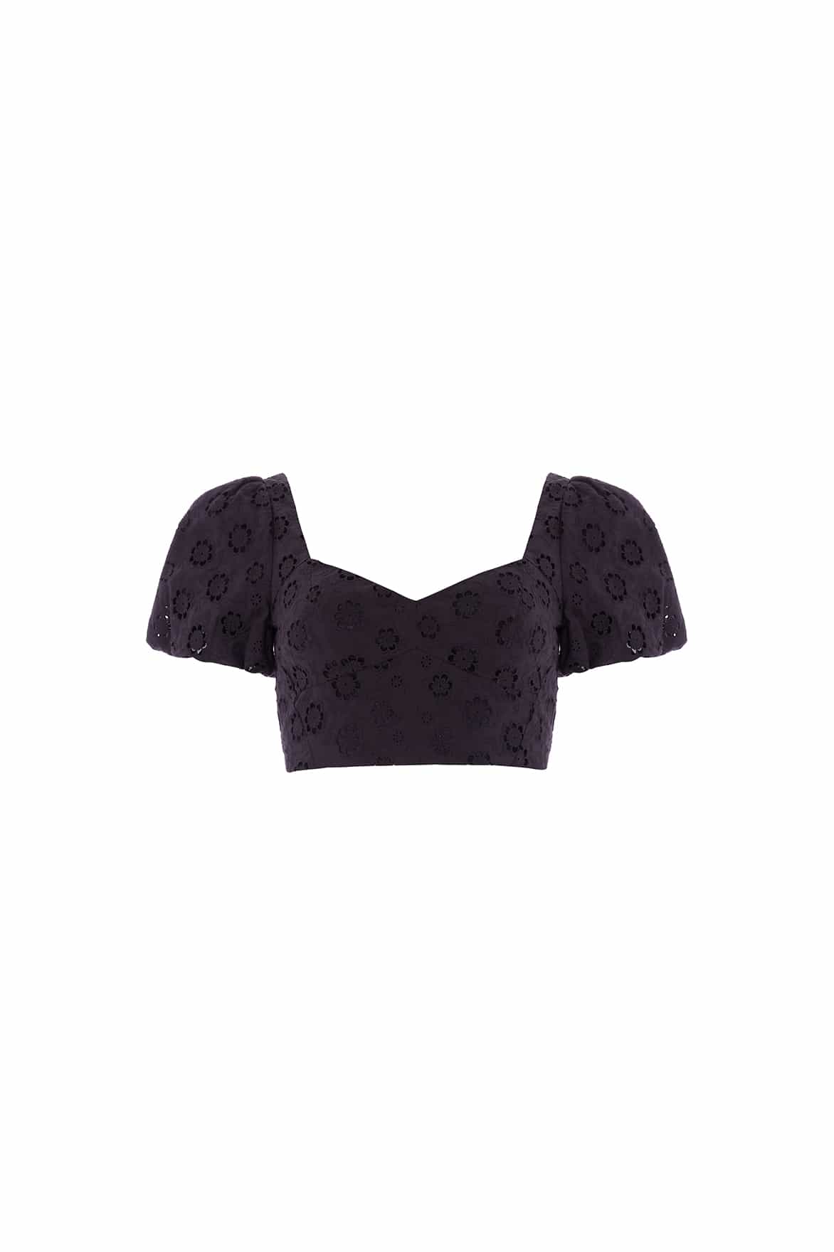 Romilly Cotton Broderie Top