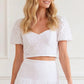 Romilly Cotton Broderie Top