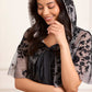 Rosa Hooded Short Cape