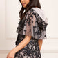 Rosa Hooded Short Cape