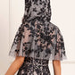 Rosa Hooded Short Cape