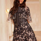 Rosa Hooded Short Cape