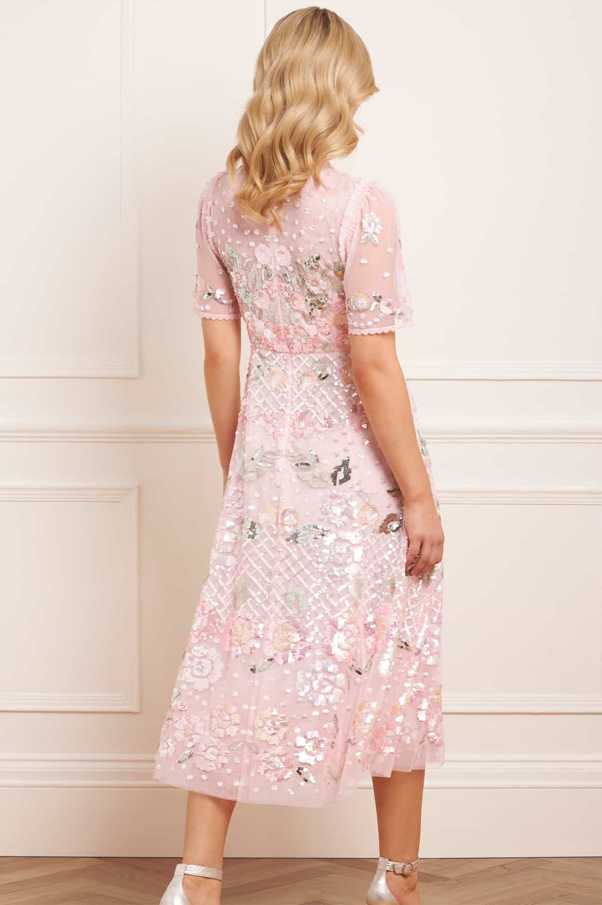 Rosalie Short Sleeve Ballerina Dress