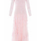 Rosa Round Neck Ankle Gown