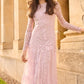 Rosa Round Neck Ankle Gown