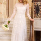 Rosa Round Neck Ankle Gown