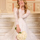Rosa Round Neck Ankle Gown