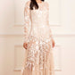 Rosa Sheer Ankle Gown