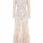 Rosa Sheer Ankle Gown