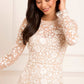 Rosa Sheer Ankle Gown