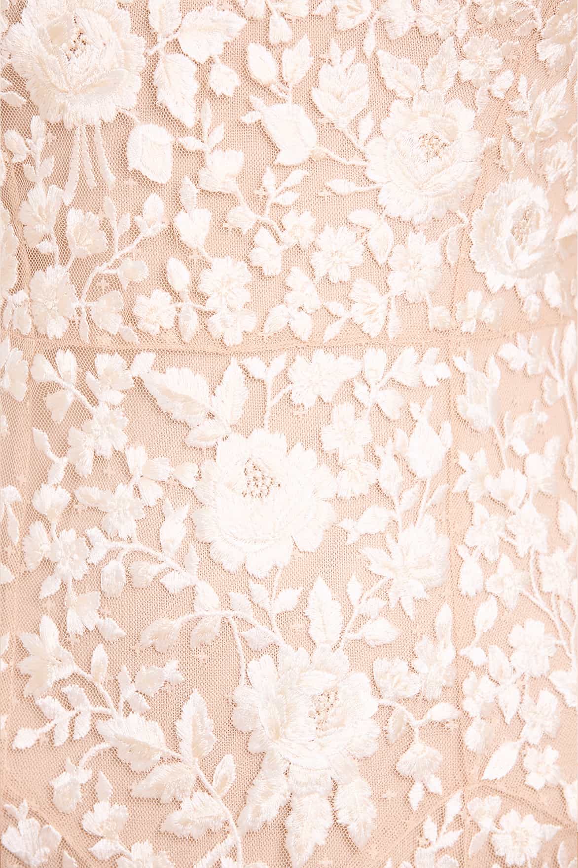 Rosa Sheer Ankle Gown