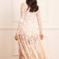 Rosa Sheer Ankle Gown