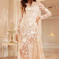 Rosa Sheer Ankle Gown