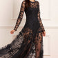 Rosa Sheer Ankle Gown