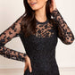 Rosa Sheer Ankle Gown