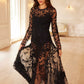 Rosa Sheer Ankle Gown