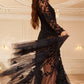 Rosa Sheer Ankle Gown