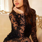Rosa Sheer Ankle Gown